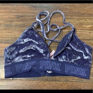 Pink Velvet bra